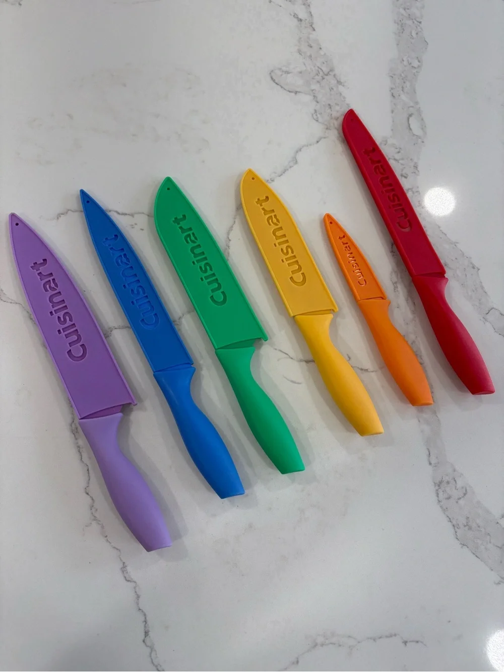 Cuisinart Colorful Nonstick Kitchen Knife Set of 6